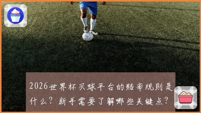 2026世界杯买球平台的赔率规则是什么？新手需要了解哪些关键点？