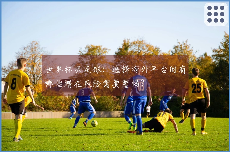 世界杯买足球：选择海外平台时有哪些潜在风险需要警惕？